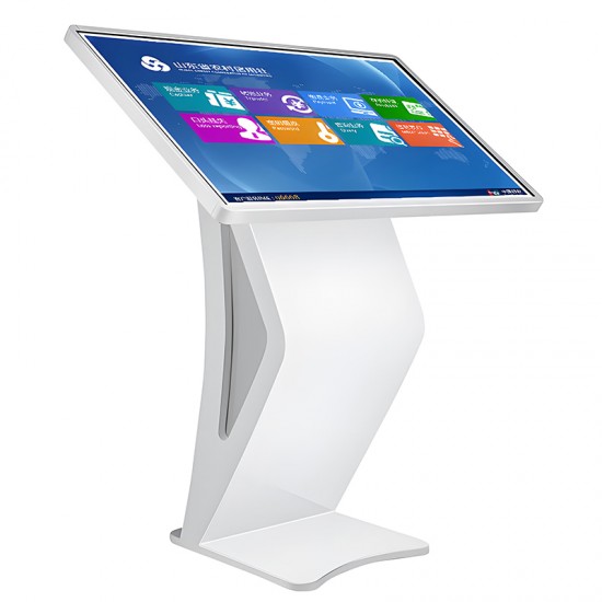 22 Zoll Bodenkiosk, freistehender Touchscreen Kiosk, Selbstbedienungsterminal