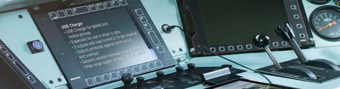 Зарядное устройство USB в кабине для поездов в Германии Зарядное устройство USB в кабине для поездов в Германии