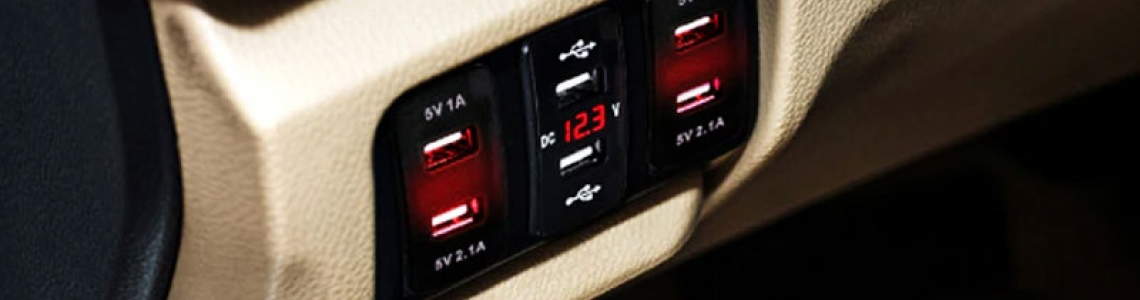 ◼ USB Chargers for Cars: Flush-Fit and Surface-Mounted Sockets for Your Vehicle ◼ USB Chargers for Cars: Flush-Fit and Surface-Mounted Sockets for Your Vehicle