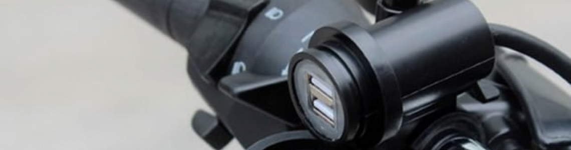 ◼ バイク・二輪車用防水USB充電器:Dekart ハンドルバーソケット ◼ バイク・二輪車用防水USB充電器:Dekart ハンドルバーソケット