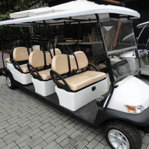 ◼ Chargeurs USB pour voiturettes de golf, rickshaws et tuk-tuks : des prises pratiques pour le transport léger