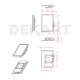 Màn Hình Quảng Cáo Dọc 10,1" – Dekart DIPOSTER-10124-BK Màn Hình Quảng Cáo Dọc 10,1" – Dekart DIPOSTER-10124-BK