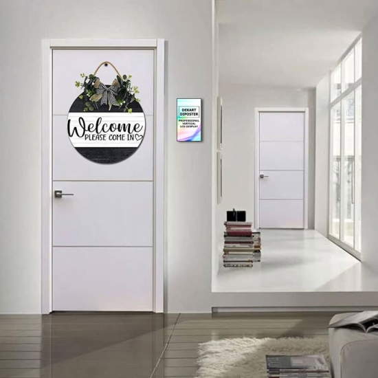 Ecra publicitario vertical comercial 13.3 polegadas