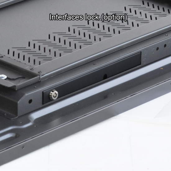 带有防护玻璃的竖屏商用显示器 带有防护玻璃的竖屏商用显示器