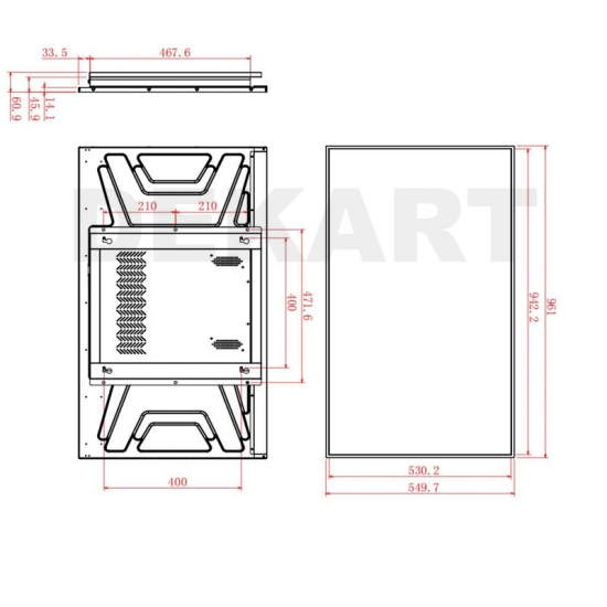 Riproduzione loop automatica monitor pubblicitario Riproduzione loop automatica monitor pubblicitario