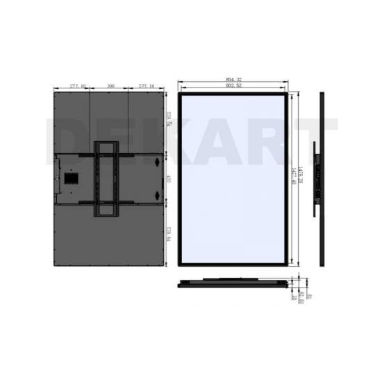 Вертикальный digital signage для продвижения Вертикальный digital signage для продвижения