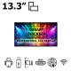 Écran d'Affichage Dynamique 13.3" Android Antichoc Dekart DISCREEN-13324-BK Écran d'Affichage Dynamique 13.3" Android Antichoc Dekart DISCREEN-13324-BK