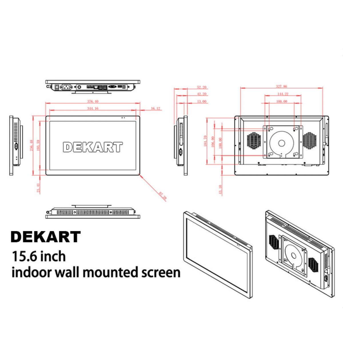 Vandalsaker digital skarm Vandalsaker digital skarm