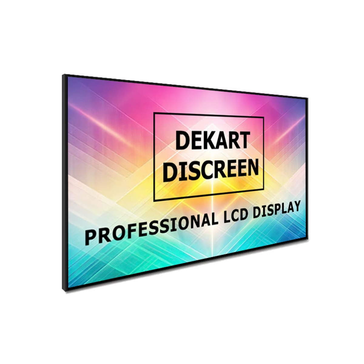 Monitor e display de publicidade para áreas de grande fluxo. 