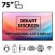 75" 商用安卓超高清4K防暴液晶广告机 Dekart DISCREEN-75024-BK 75" 商用安卓超高清4K防暴液晶广告机 Dekart DISCREEN-75024-BK
