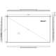 Pantalla comercial de 85" con Android y protección antivandálica Dekart DISCREEN-85024-BK Pantalla comercial de 85" con Android y protección antivandálica Dekart DISCREEN-85024-BK