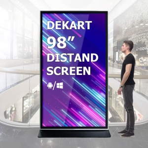 Видеостойка Видеопилон 98 - 100 дюймов Android UHD 4K Dekart DITOTEM-98001-BK Видеостойка Видеопилон 98 - 100 дюймов Android UHD 4K Dekart DITOTEM-98001-BK