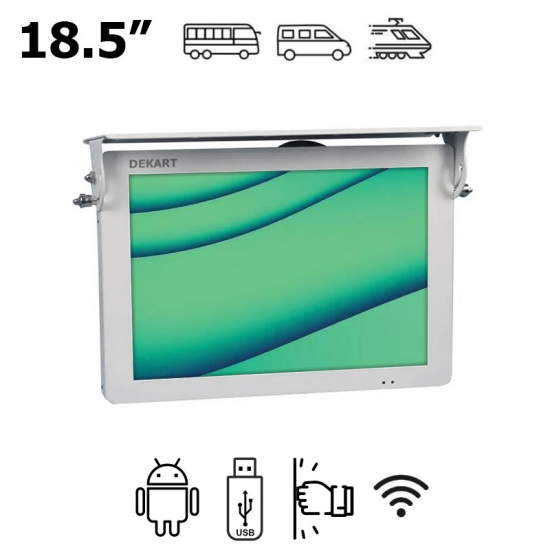 Монитор для транспорта 19" – Dekart DITTV-19001-GY Монитор для транспорта 19" – Dekart DITTV-19001-GY