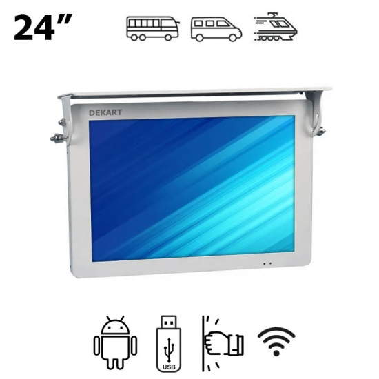 شاشة إعلانية للنقل 24 بوصة – Dekart DITTV-24001-GY شاشة إعلانية للنقل 24 بوصة – Dekart DITTV-24001-GY