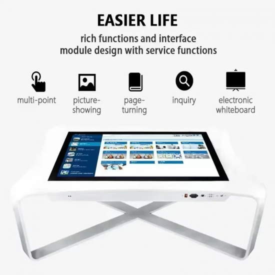 Mesa com display interativo 55 polegadas Mesa com display interativo 55 polegadas