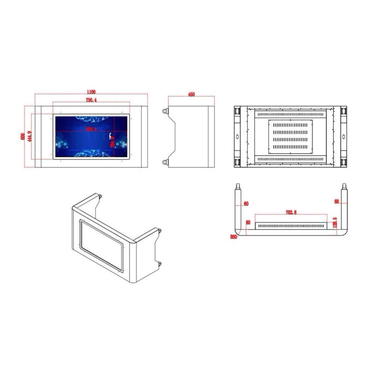 Mesa multitoque para negócios Mesa multitoque para negócios