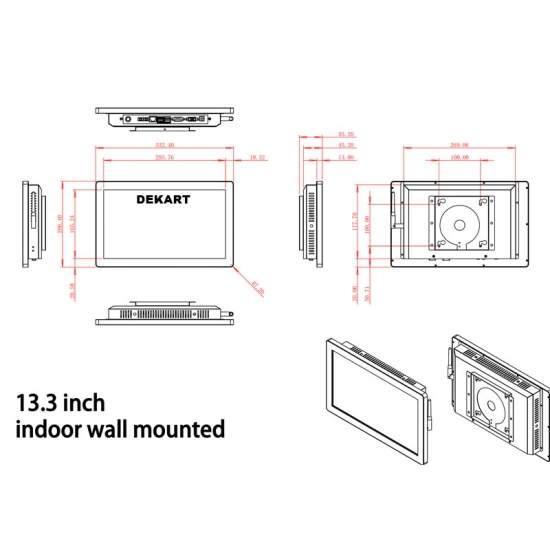 Metal housing smart panel Metal housing smart panel