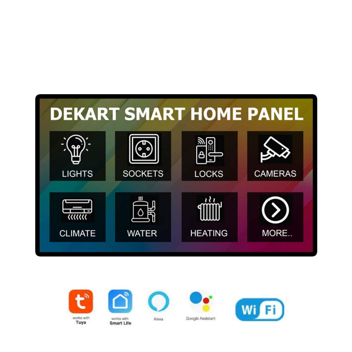 Panel kontrol rumah pintar Android 