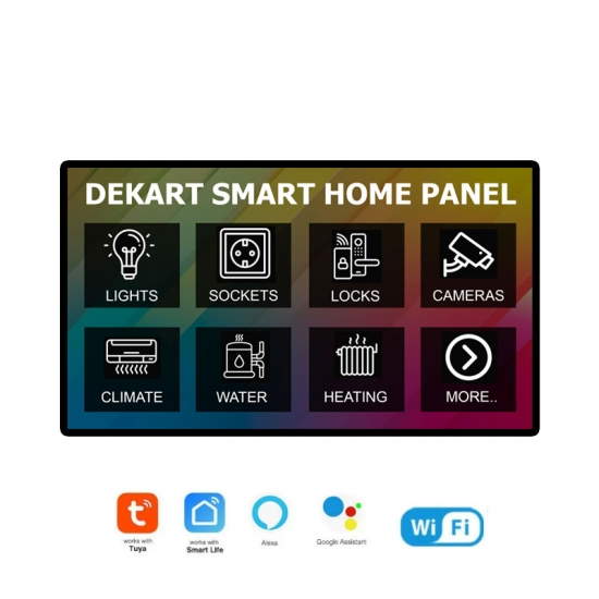 Android smart home control panel Android smart home control panel