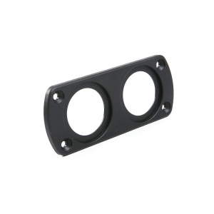 Установочная панель для 2 USB зарядок USBCH-0102-BK Установочная панель для 2 USB зарядок USBCH-0102-BK