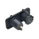 Płyta montażowa dla 2 ładowarek USB – Dekart USBCH-0102-BK Płyta montażowa dla 2 ładowarek USB – Dekart USBCH-0102-BK