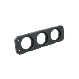 Панель накладка для 3 USB зарядных устройств USBCH-0103-BK Панель накладка для 3 USB зарядных устройств USBCH-0103-BK