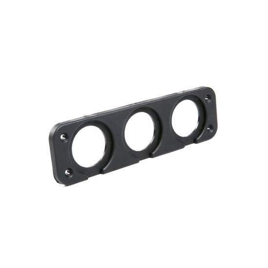 Infälld panel för 3 USB-laddare – Dekart USBCH-0103-BK Infälld panel för 3 USB-laddare – Dekart USBCH-0103-BK