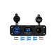 Pannello incassato per 3 caricabatterie USB – Dekart USBCH-0103-BK Pannello incassato per 3 caricabatterie USB – Dekart USBCH-0103-BK