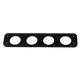 Panel para 4 cargadores USB – Dekart USBCH-0104-BK Panel para 4 cargadores USB – Dekart USBCH-0104-BK
