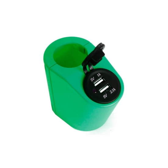 Держатель USB зарядного устройства на поручень – Dekart USBCH-0201 Держатель USB зарядного устройства на поручень – Dekart USBCH-0201