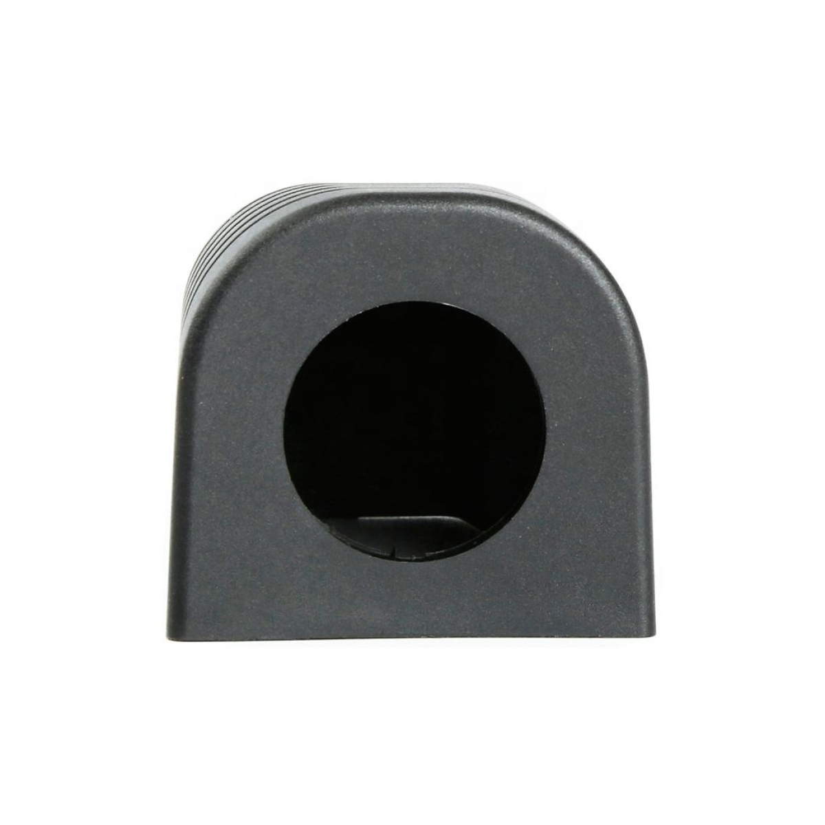 حامل أسود لشاحن USB واحد حامل أسود لشاحن USB واحد