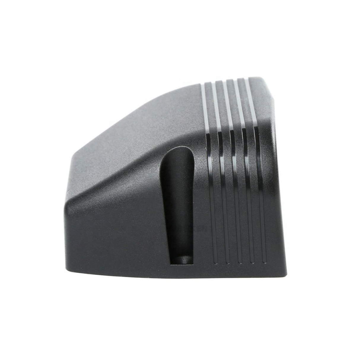Soporte USB negro para instalación en superficie Soporte USB negro para instalación en superficie