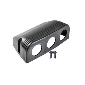 Корпус для установки 3 USB зарядок черный USBCH-0303-BK Корпус для установки 3 USB зарядок черный USBCH-0303-BK