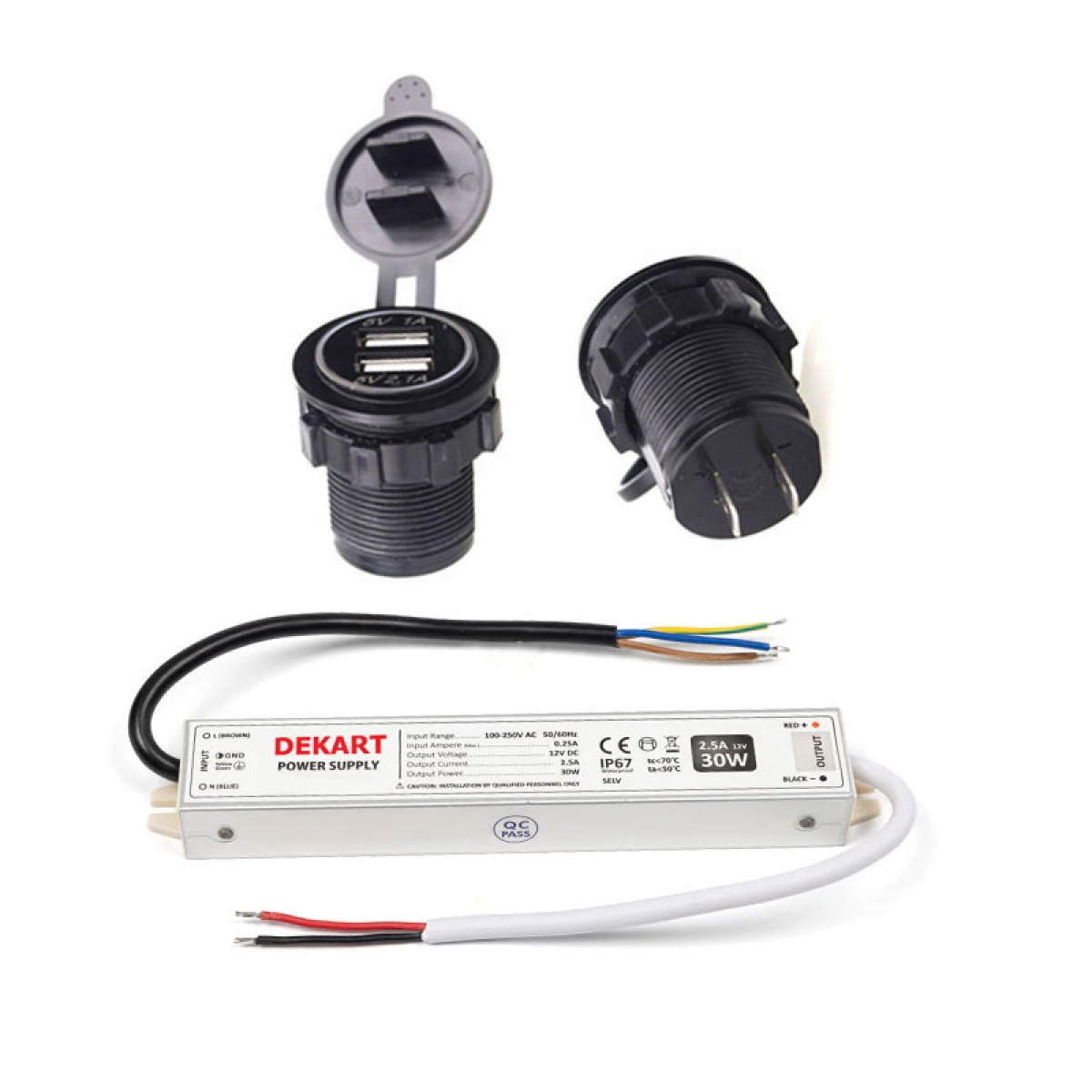 Уличная USB-розетка для парков Уличная USB-розетка для парков