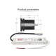 Outdoor USB Ladegerät IP67 QC3.0 21W – DEKART USBCO-0204-BK