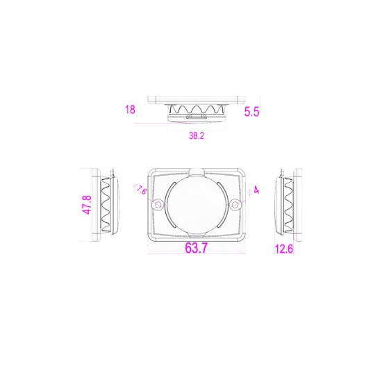 Ổ cắm sạc USB cho sân chơi Ổ cắm sạc USB cho sân chơi