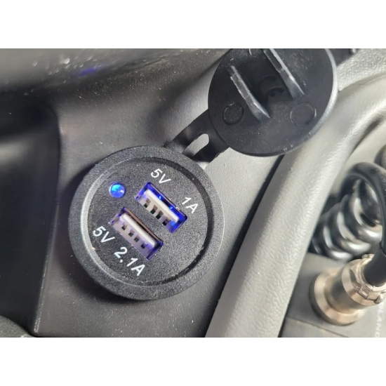 USB charging point for boats