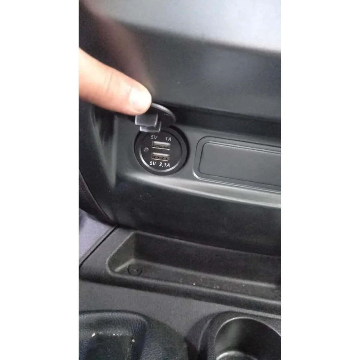 USB charging socket for bus or a coach 