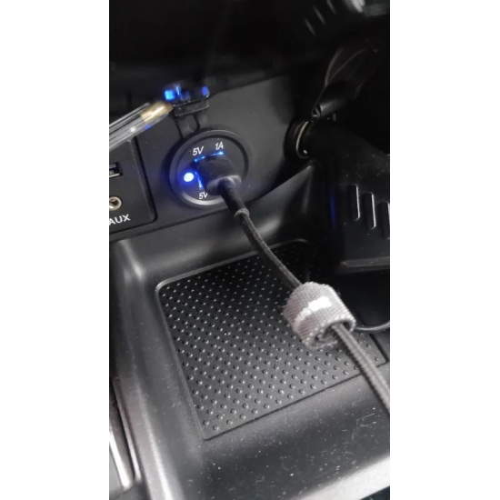 USB charging for electric train