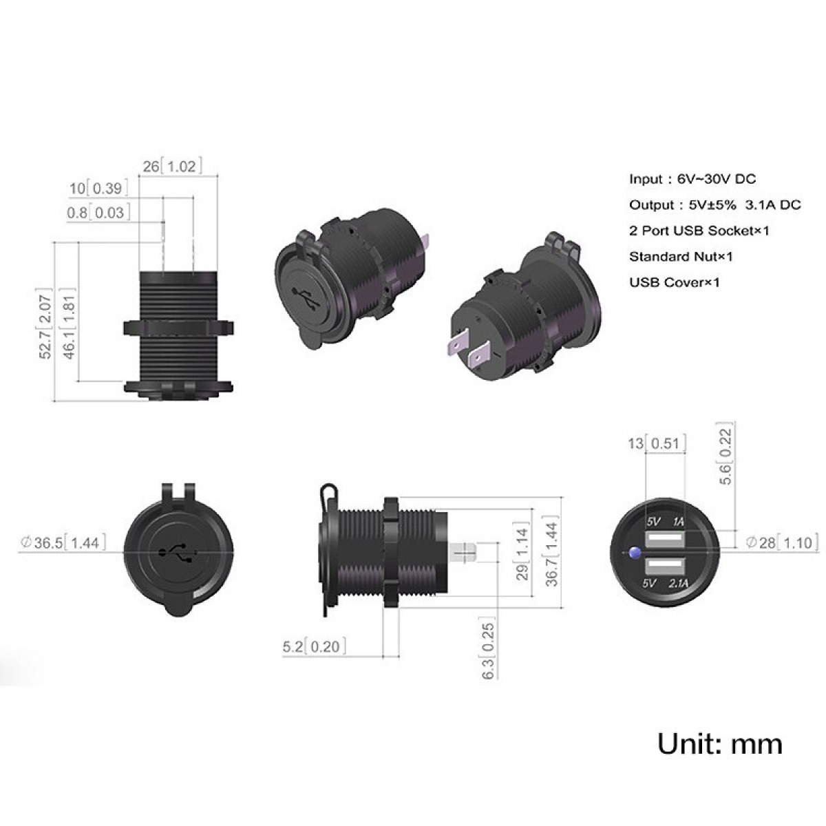 USB модуль для грузовика USB модуль для грузовика