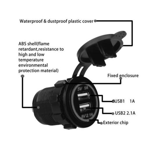 USB зарядник для поездов USB зарядник для поездов