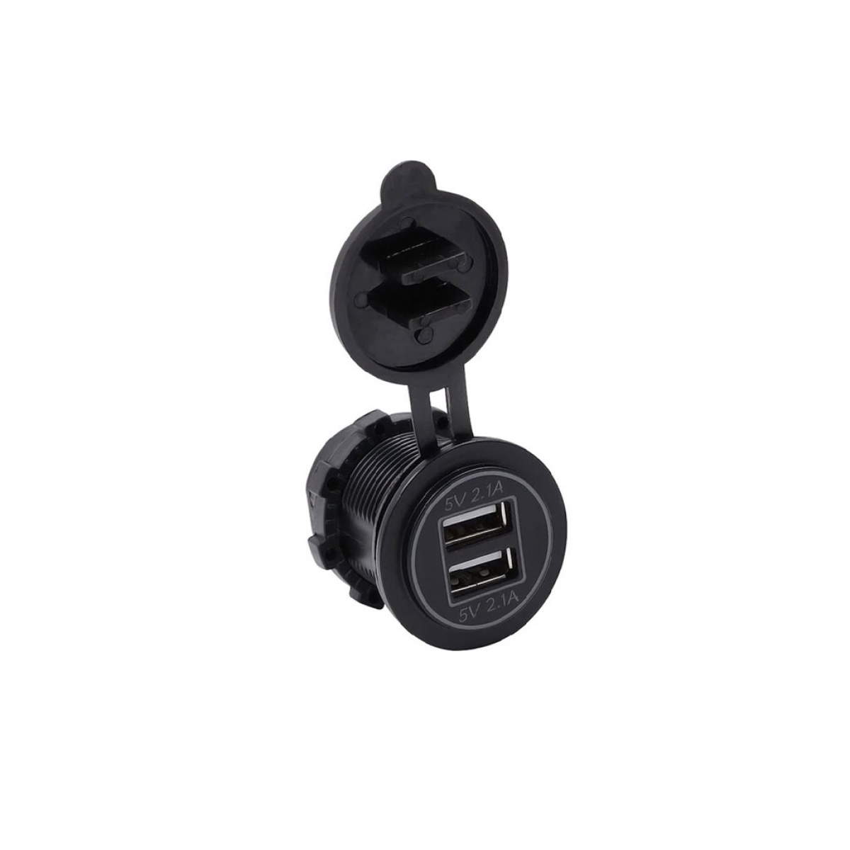 Taşıma araçları için çift USB şarj cihazı Taşıma araçları için çift USB şarj cihazı