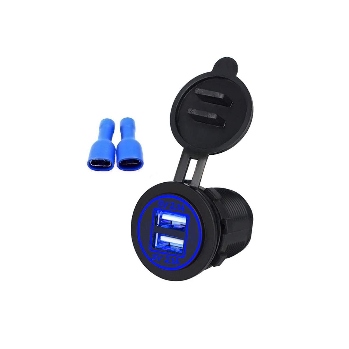 Soket USB pengisian cepat 4.2A Soket USB pengisian cepat 4.2A