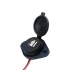 वाहनों के लिए सतह पर लगाने वाला USB चार्जर 25W QC3.0 – USBCT-1003-BK