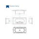 Panelmonterad Dubbel USB-uttag för fordon 4,2A – USBCT-1201-BK Panelmonterad Dubbel USB-uttag för fordon 4,2A – USBCT-1201-BK