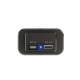 表面安装 USB 插座 用于交通运输 30W PD&QC3.0 – USBCT-1204-BK 表面安装 USB 插座 用于交通运输 30W PD&QC3.0 – USBCT-1204-BK