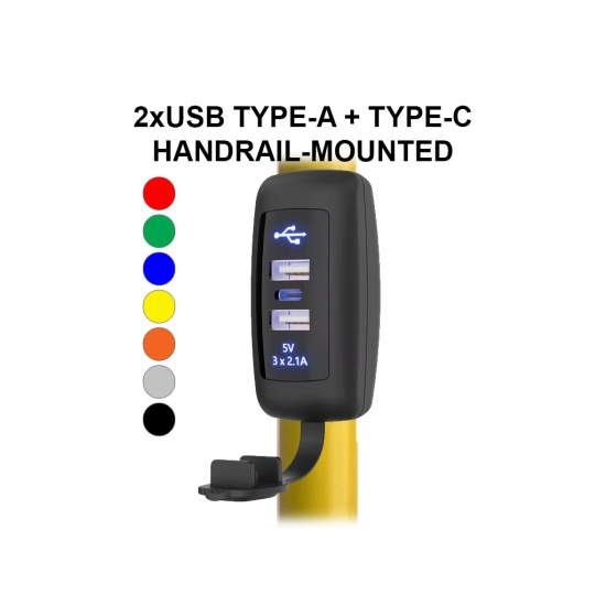 Gniazdo ładowania USB do pojazdów 12-24V – Dekart USBCT-9101-BK Gniazdo ładowania USB do pojazdów 12-24V – Dekart USBCT-9101-BK