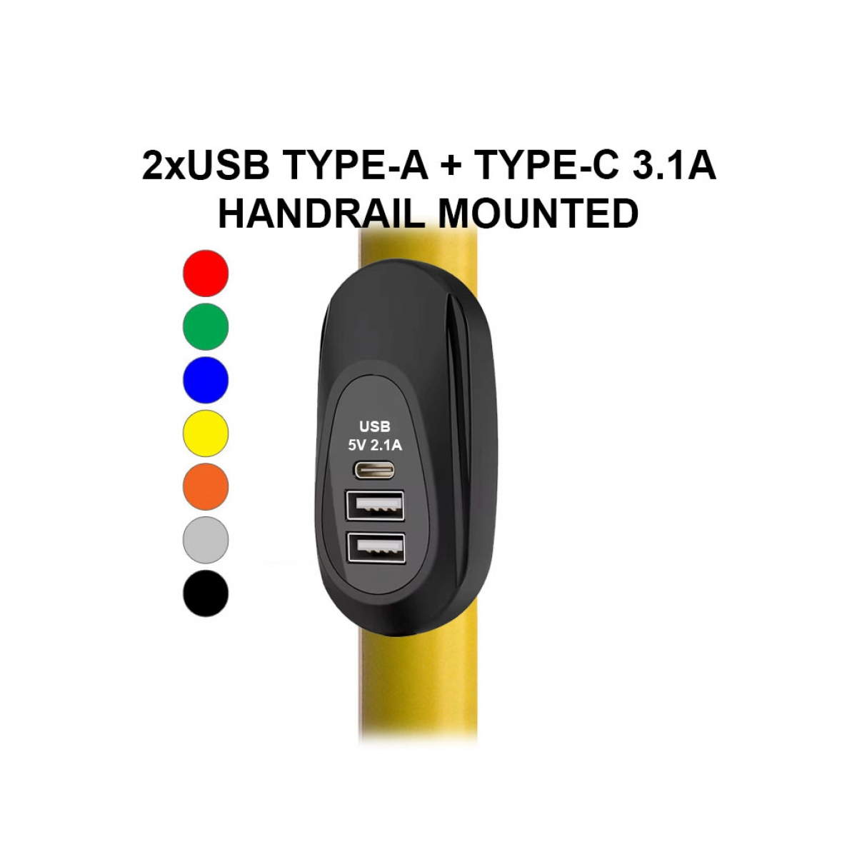 Szybka ładowarka USB 3-portowa – DEKART USBCT-9201-BK Szybka ładowarka USB 3-portowa – DEKART USBCT-9201-BK