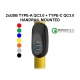 USB-зарядное устройство на поручень с 3 портами QC3.0 (USB-C PD + 2x USB QC 3.0) Dekart USBCT-9205-BK USB-зарядное устройство на поручень с 3 портами QC3.0 (USB-C PD + 2x USB QC 3.0) Dekart USBCT-9205-BK