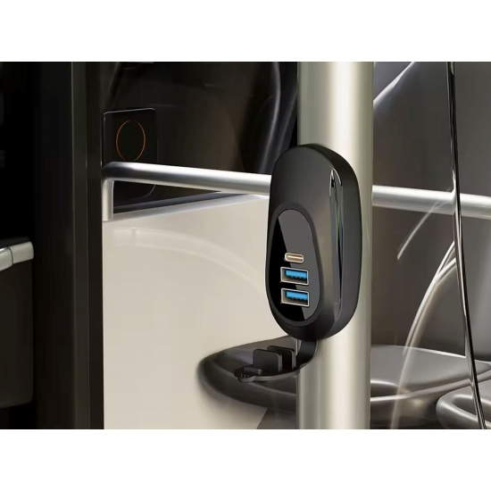 Chargeur USB type C pour barre d'appui de bus Chargeur USB type C pour barre d'appui de bus